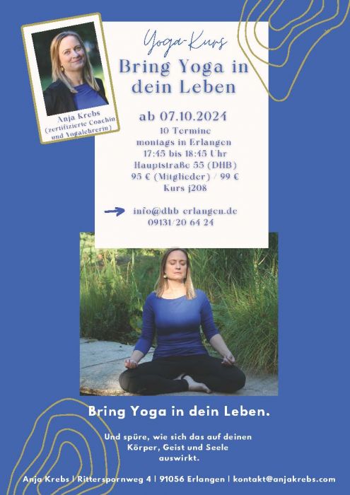 Yogakurs - Bring Yoga in dein Leben